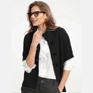 Banana Republic Merino wool blend funnel neck sweater